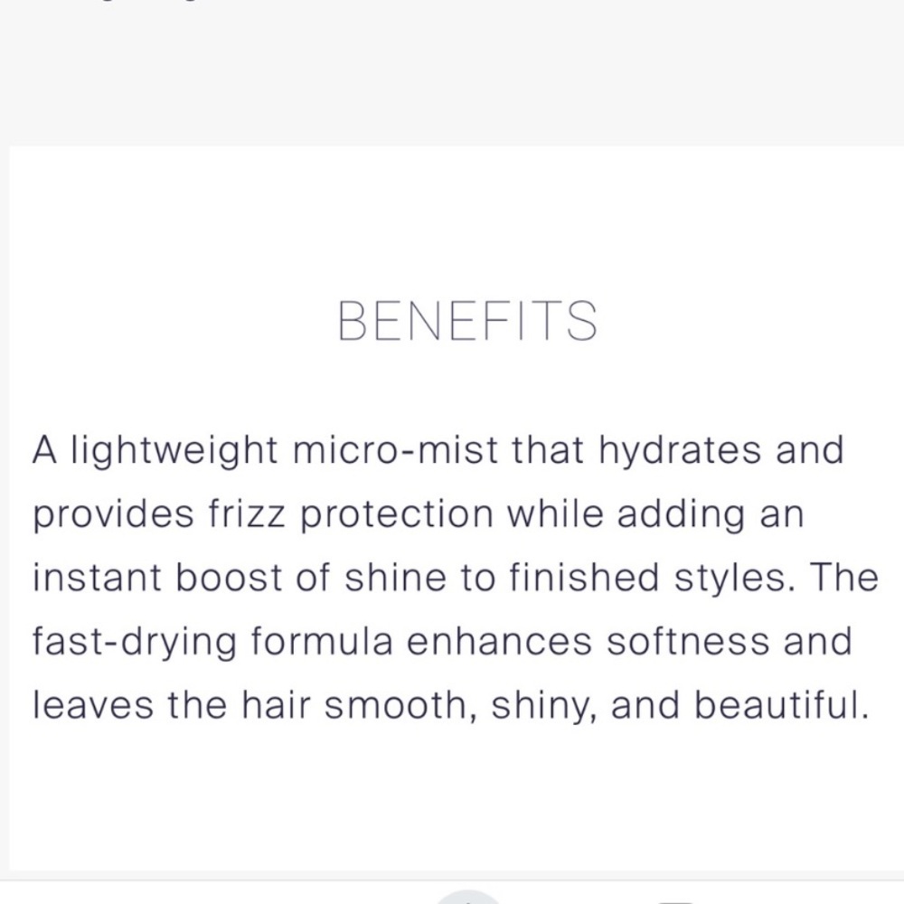 Monat Studio One. Glossy Shine Mist. Never used. 4.6 ounces - Picture 7 of 7